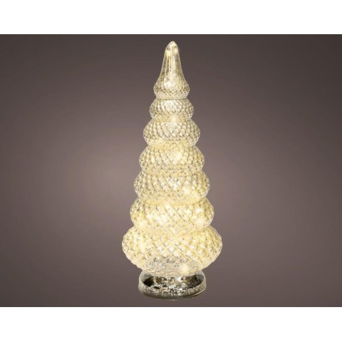 ALBERO VETRO MICROLED LUCE CALDA D.15 H.36.5
